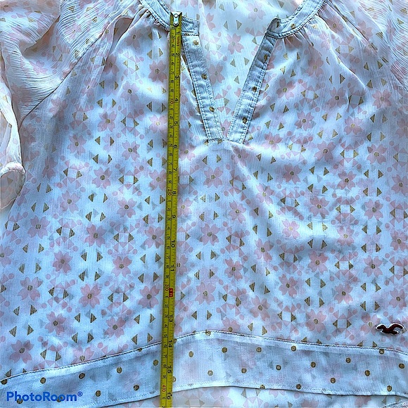Hollister Sheer blouse - Picture 7 of 9